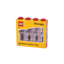 LEGO minifiguur opbergbox 8-delig - rood productafbeelding 3