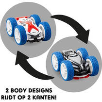 Exost op afstand bestuurbare mini flip NEO stuntauto - wit - 1:34 productafbeelding 4