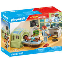PLAYMOBIL Action Heroes MRI met patiënt 71618 productafbeelding 3