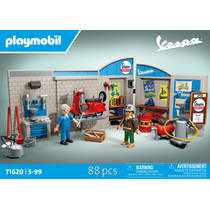 PLAYMOBIL 60s Vespa garage 71620 productafbeelding 3