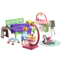 PLAYMOBIL My Life slaapkamer met baby speelhoek 71609 productafbeelding 2
