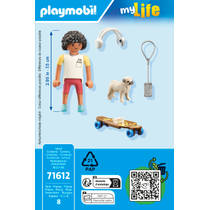 PLAYMOBIL My life jongen met hond 71612 productafbeelding 5