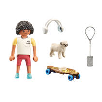 PLAYMOBIL My life jongen met hond 71612 productafbeelding 2