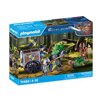 PLAYMOBIL Novelmore overval op transportwagen 71484