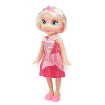 Princess Friends prinses pop - 30 cm - roze productafbeelding 2