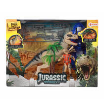 World of Dinosaurs speelset met dino en accessoires productafbeelding 2