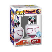 Funko Pop! figuur Spider-Man Across the Spider-Verse Upside Down Spider-Gwen productafbeelding 2
