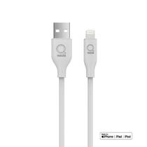 Qware USB-A naar Lightning oplaadkabel - wit productafbeelding 3