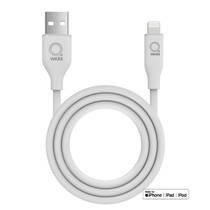 Qware USB-A naar Lightning oplaadkabel - wit productafbeelding 2