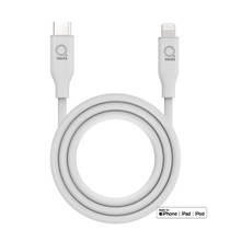 Qware USB-C naar Lightning oplaadkabel - wit productafbeelding 2