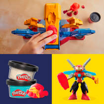 Play-Doh Marvel Iron Man harnas laboratorium speelset productafbeelding 2