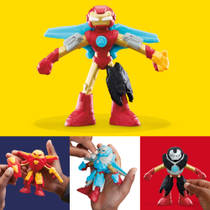 Play-Doh Marvel Iron Man harnas laboratorium speelset productafbeelding 3