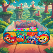Playgro Adventure Pals ballenbak met 30 ballen productafbeelding 4