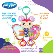 Playgro activiteitenvriend vlinder productafbeelding 3