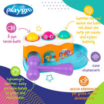 Playgro hamerbankje met ballen productafbeelding 2