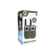 Qware walkie talkie set - groen productafbeelding 2