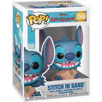 Funko Pop! figuur Disney Lilo & Stitch Stitch in het zand productafbeelding 2