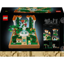 LEGO Icons tuin met fontein 10359 Main Image - 5