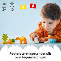 LEGO DUPLO families van wilde dieren: pinguïns en leeuwen 10442 Main Image - 1