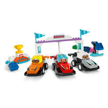 LEGO DUPLO F1 team racewagens en coureurs 10445 productafbeelding 7