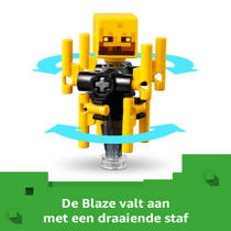 LEGO Minecraft de lavastrijd in de Nether 21266 Main Image - 2