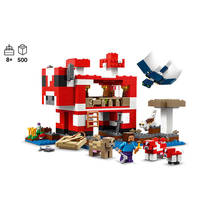 LEGO Minecraft het Mooshroom huis 21270 Main Image - 1