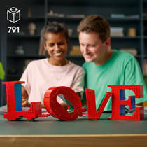 LEGO Art LOVE 31214 productafbeelding 2
