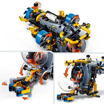 LEGO Technic onderzeeër voor diepzeeonderzoek 42201 productafbeelding 3