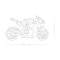 LEGO Technic Ducati Panigale V4 S motor 42202 productafbeelding 6