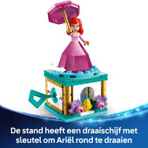 LEGO Disney Princess draaiende Ariël 43259 productafbeelding 4