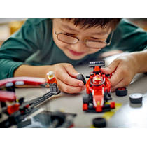 LEGO CITY F1 pitstop en pitcrew met Ferrari auto 60443 Main Image - 4