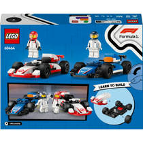 LEGO City F1 Williams Racing en Haas F1 racewagens 60464 productafbeelding 8
