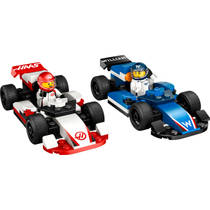 LEGO City F1 Williams Racing en Haas F1 racewagens 60464 productafbeelding 7