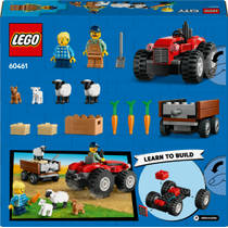 LEGO City rode tractor met aanhanger met schapen 60461 productafbeelding 7
