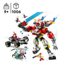 LEGO DREAMZzz Coopers tijgermecha en Zero's hot rod auto 71497 Main Image - 1