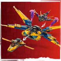 LEGO NINJAGO Ras en Arins superstormvliegtuig 71833 Main Image - 2