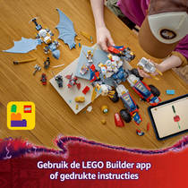 LEGO NINJAGO Zane's ultra-combomecha 71834 productafbeelding 7