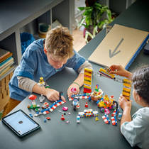 LEGO Super Mario Mario Kart: Baby Peach en Grand Prix set 72036 productafbeelding 6