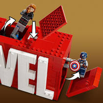 LEGO Marvel: MARVEL logo en minifiguren 76313 Main Image - 3