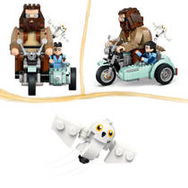 LEGO Harry Potter Hagrid en Harry's rit op de motor 76443 productafbeelding 3