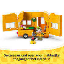 LEGO Animal Crossing Leifs caravan en tuinwinkel 77054 productafbeelding 6