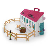 schleich HORSE CLUB open stal 42703 productafbeelding 7