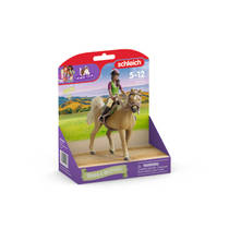 schleich HORSE CLUB Sarah en Mystery 42714 productafbeelding 2