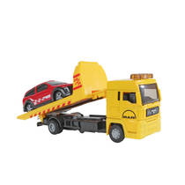 Kids Globe Traffic takelwagen met auto