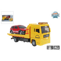 Kids Globe Traffic takelwagen met auto productafbeelding 3