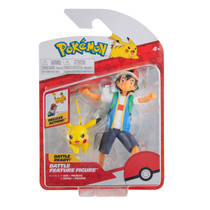 Pokémon gevechtsfiguren Ash en Pikachu productafbeelding 3