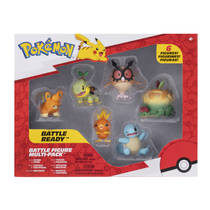 Pokémon gevechtsfiguur figurenset 6-delig productafbeelding 2