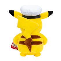 Pokémon pluchen knuffel kapitein Pikachu - 20 cm productafbeelding 3