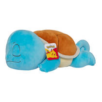 Pokémon pluchen knuffel slapende Squirtle - 45 cm productafbeelding 3