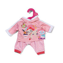 BABY born jogging pak - 43 cm - roze Main Image - 1